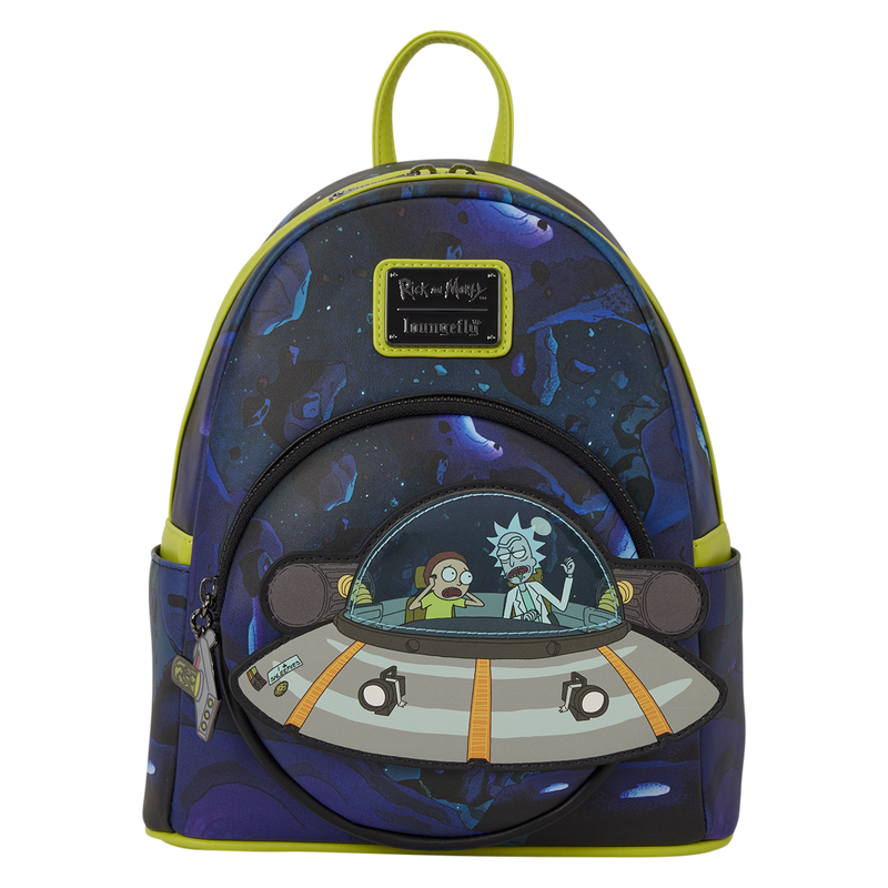 Sac à dos Loungefly Cartoon Network Rick and Morty Space Cruiser Loungefly 26 cm, vue 6