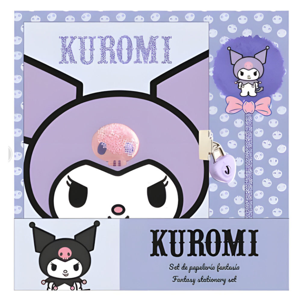 Agenda Hello Kitty Kuromi + pen, vue 2
