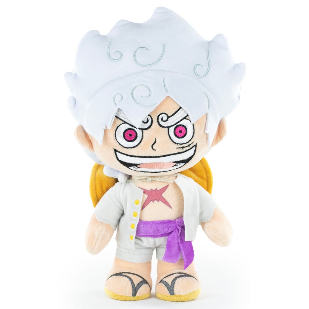 Peluche Luffy Gear 5 One Piece 34 cm