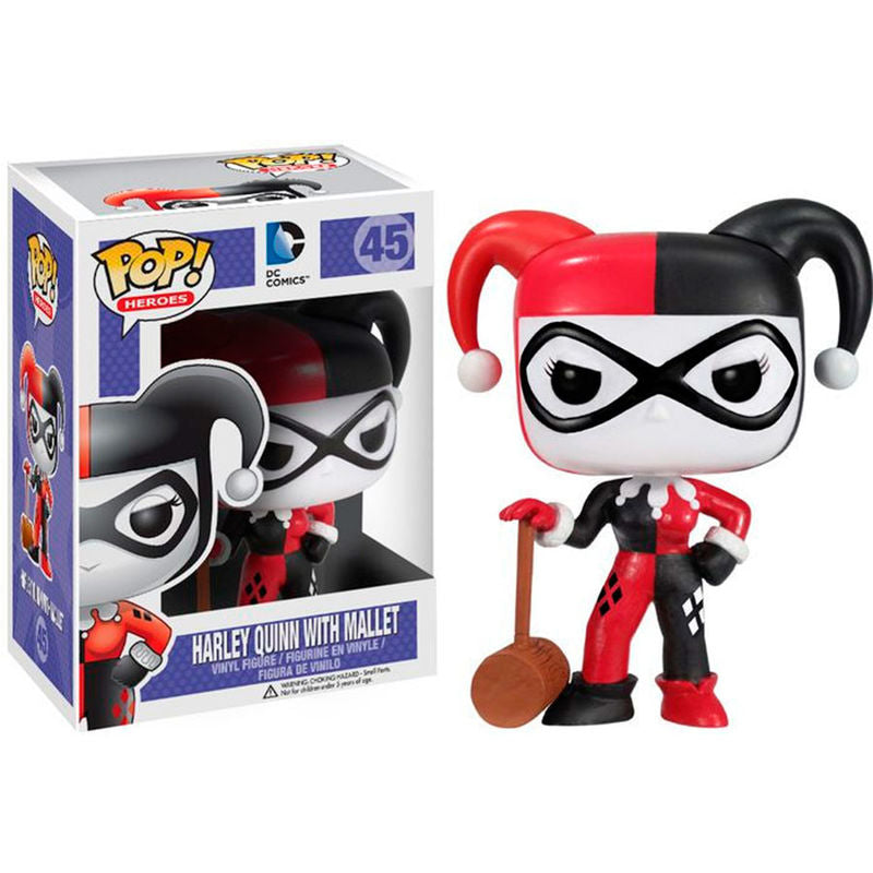Figurine Funko POP! POP DC Harley Quinn with mallet Exclusive