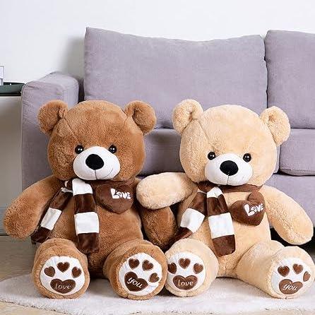 Riesen-Kuscheltier Bär Braun