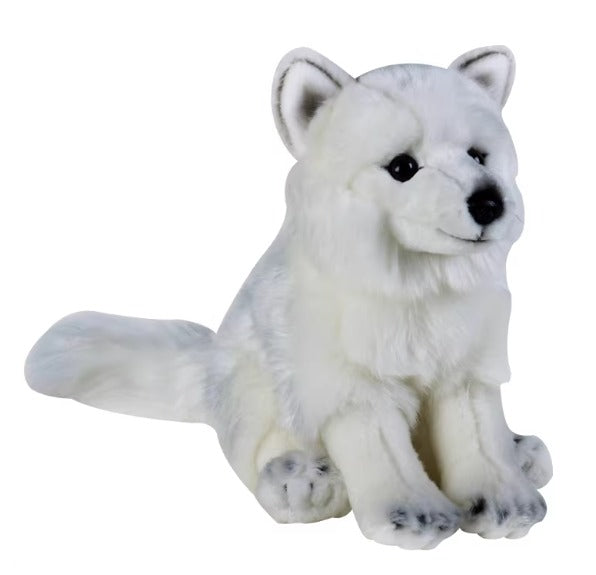 Kuscheltier Wolf Weiß
