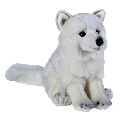 Kuscheltier Wolf Weiß