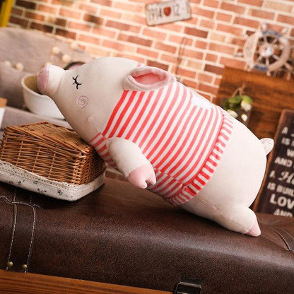 Kuscheltier Schwein Kissen