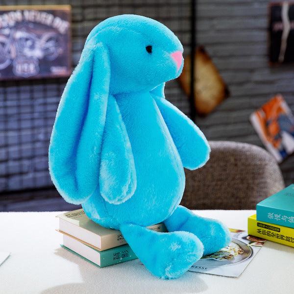 Blaues Hasen-Kuscheltier