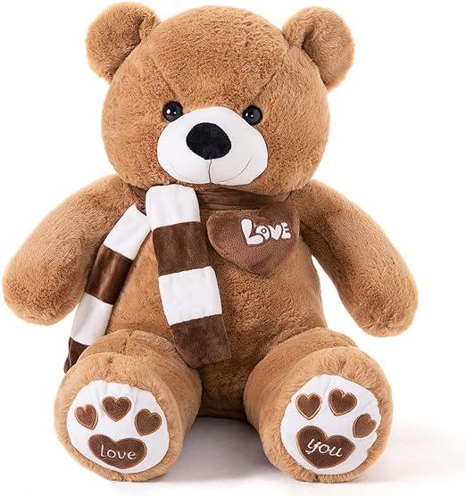 Riesen-Kuscheltier Bär Braun