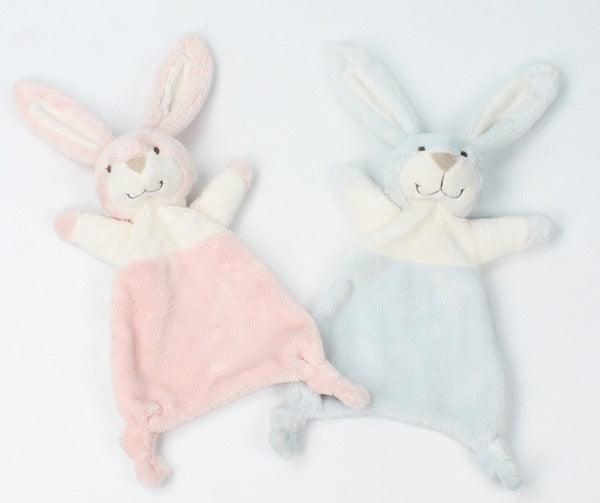 Schmusetuch Hase Blau