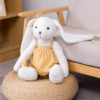 Kuscheltier Hase Gelbes Kleid