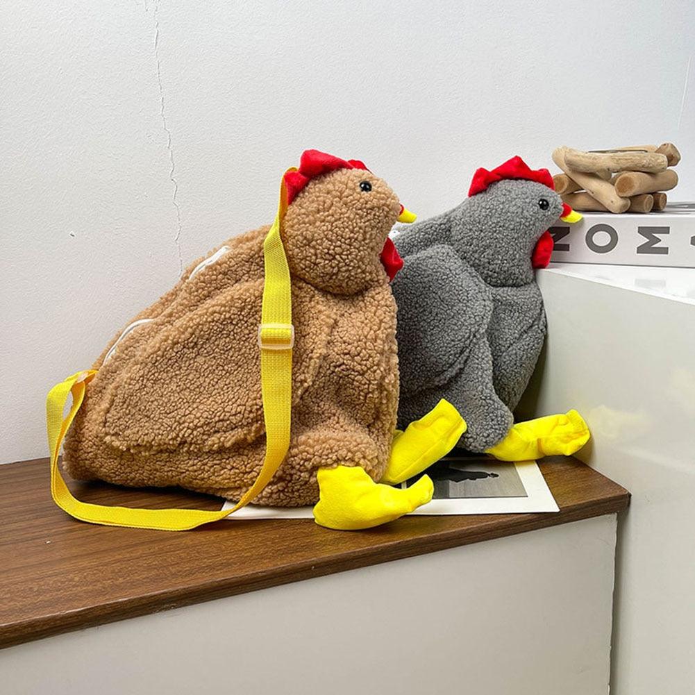 Kuscheltier Umhängetasche Huhn