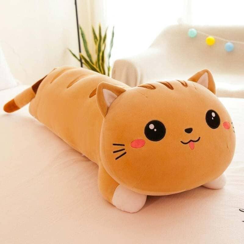 peluche-geante-chat-brun