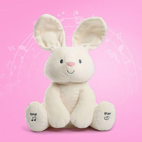 Musical rabbit soft outlet toy