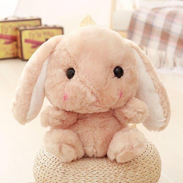 peluche-lapin-tout-doux-brun