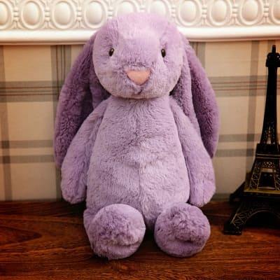 peluche-lapin-violet