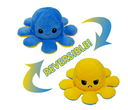 peluche-pieuvre-jaune-et-bleue