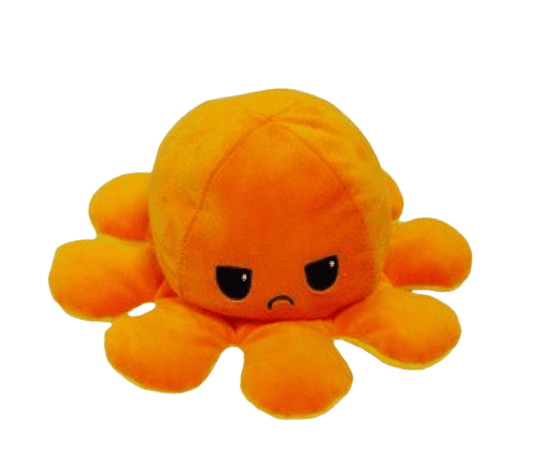 peluche-pieuvre-orange-jaune-moderne