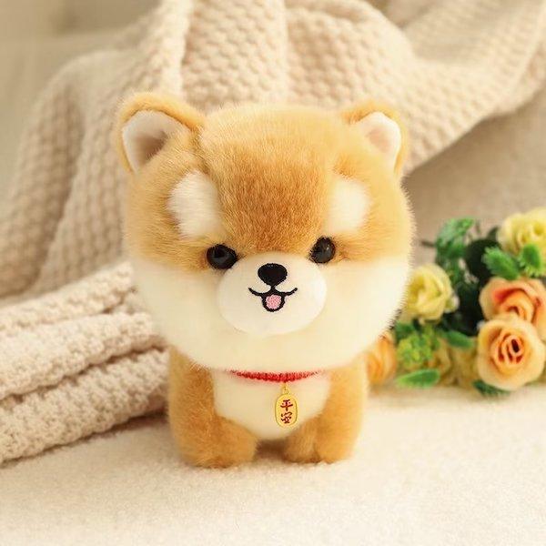 Peluche Perro Japonés