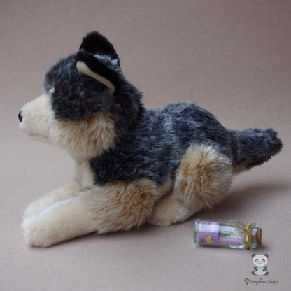 Kuscheltier Wolf Langhaar