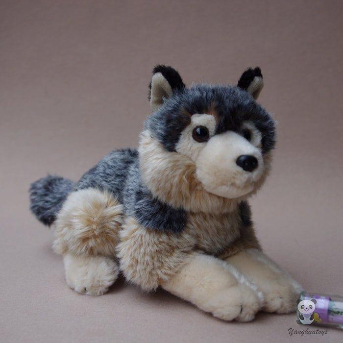 Kuscheltier Wolf Langhaar