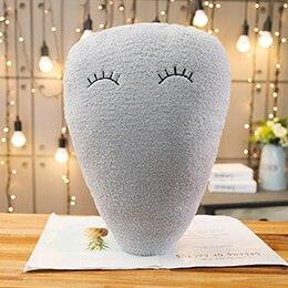 Peluche Coussin Goutte d'Eau Grey water drop