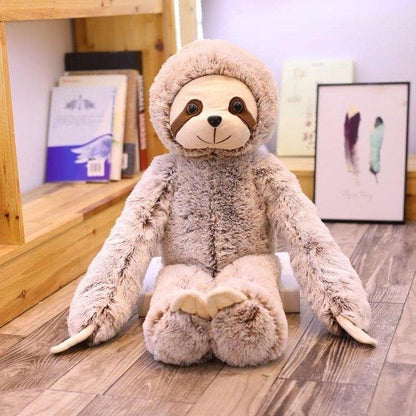 Peluche Paresseux Gris 70 cm
