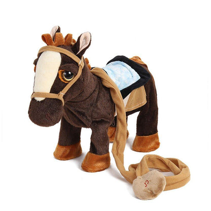 Peluche Cheval qui Marche
