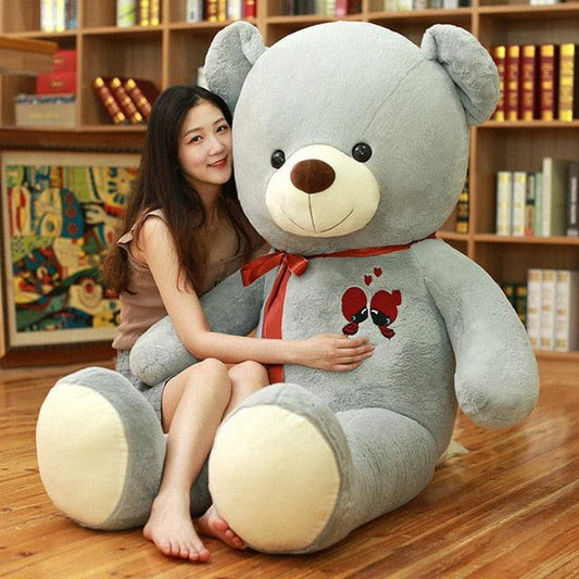 Oso de peluche Azul 60 cm / Azul
