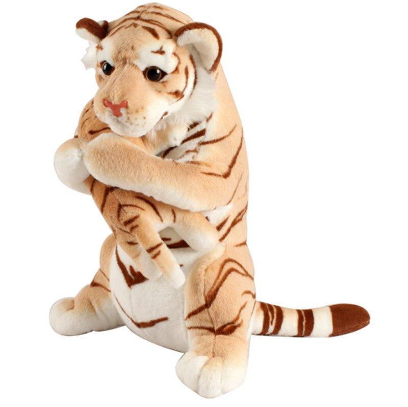 Kuscheltier Tiger mit Baby