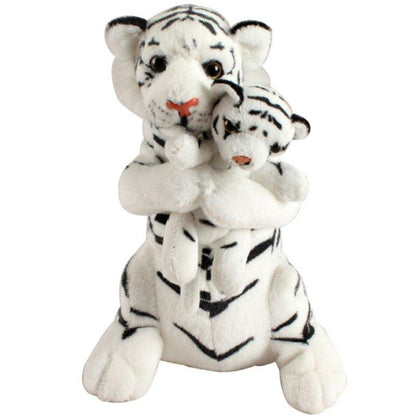 Kuscheltier Tiger mit Baby