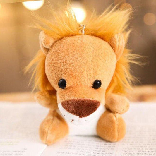 Lion Plush Keychain