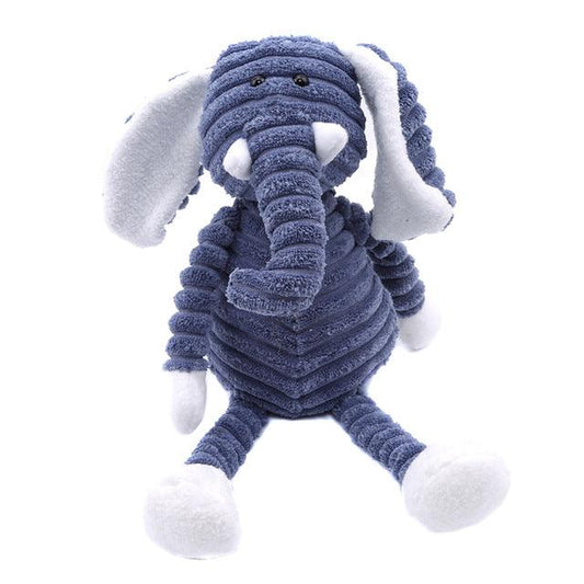 Elefante de peluche Azul