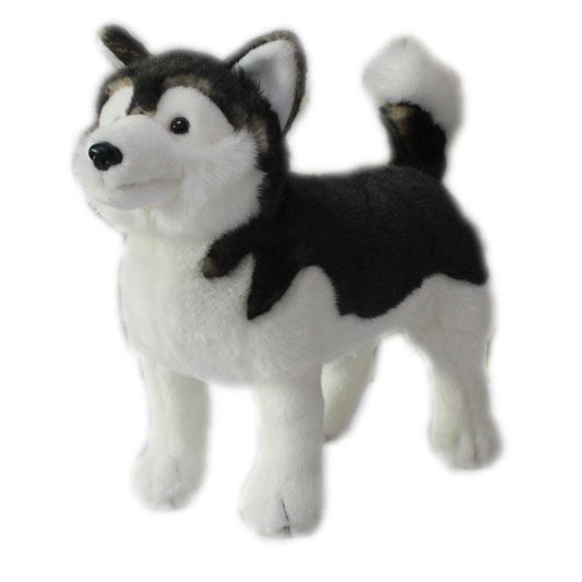 Plush Wolf Black