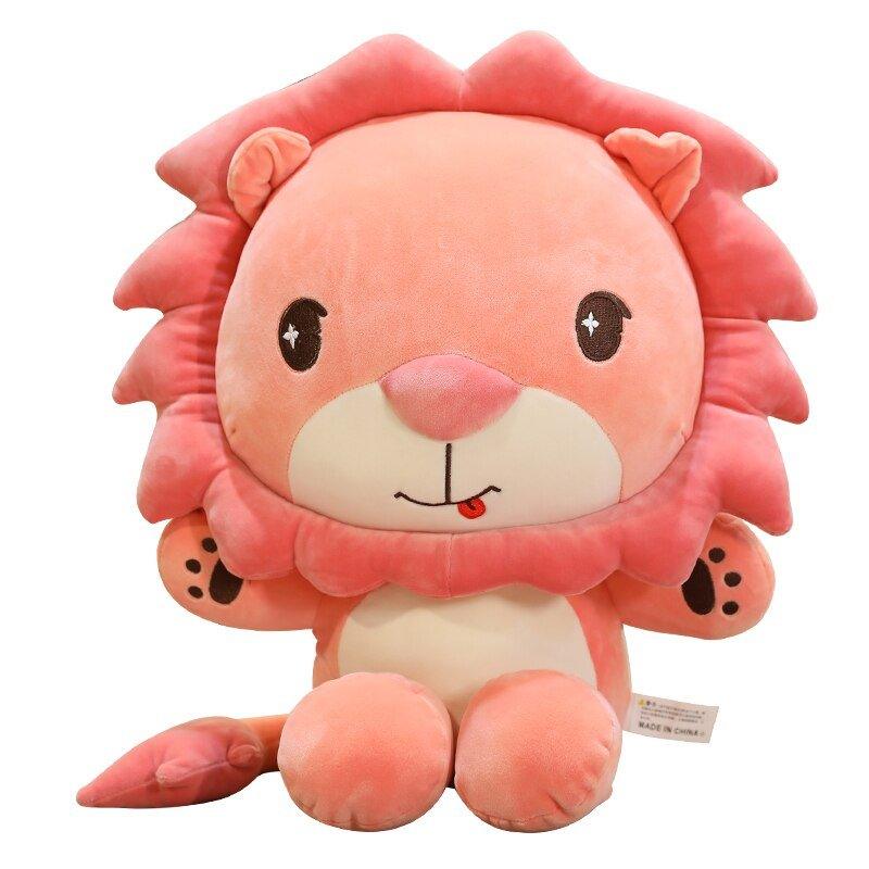 Kuscheltier Löwe Rosa