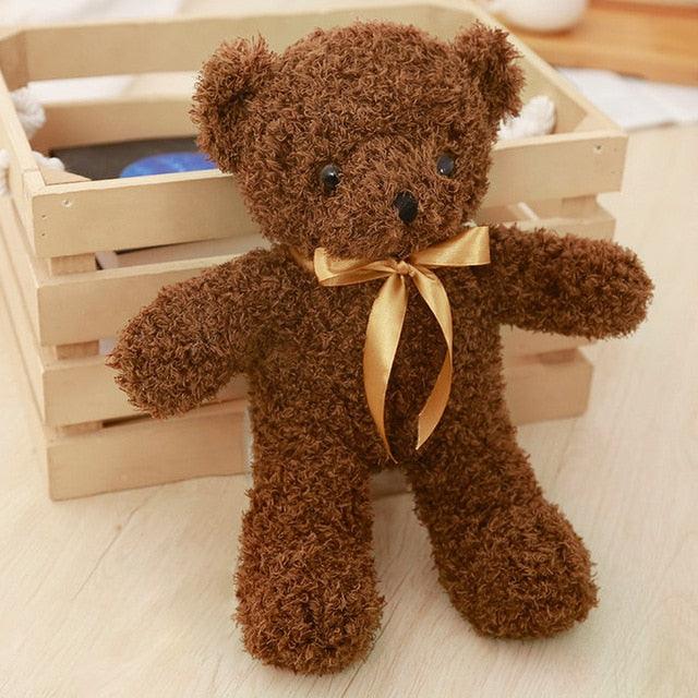 Ours en Peluche Marron Marron Foncé