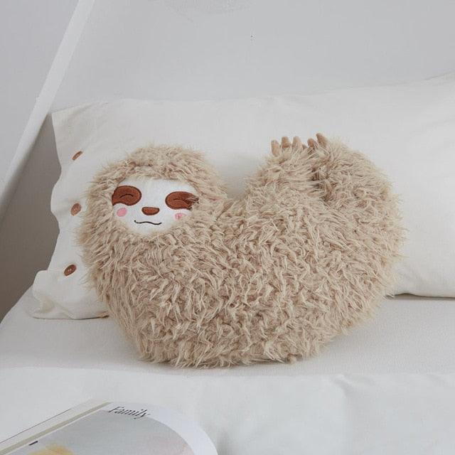 Peluche Paresseux Coussin Fille