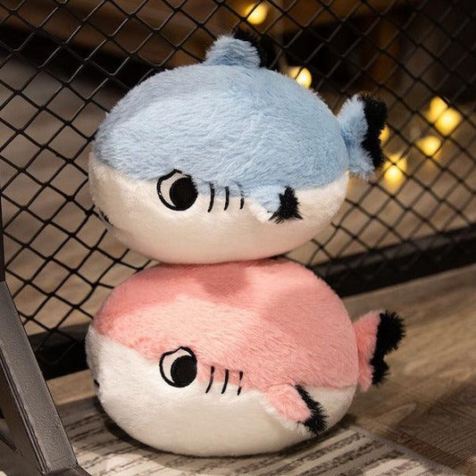 angry shark plush toy