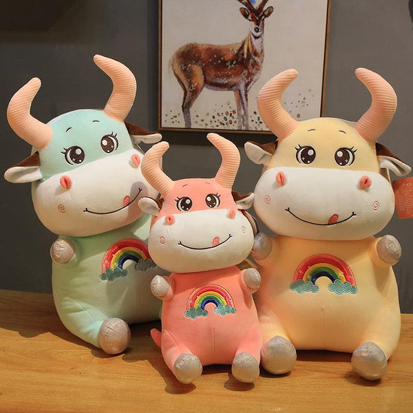 Toro de peluche gigante cheap